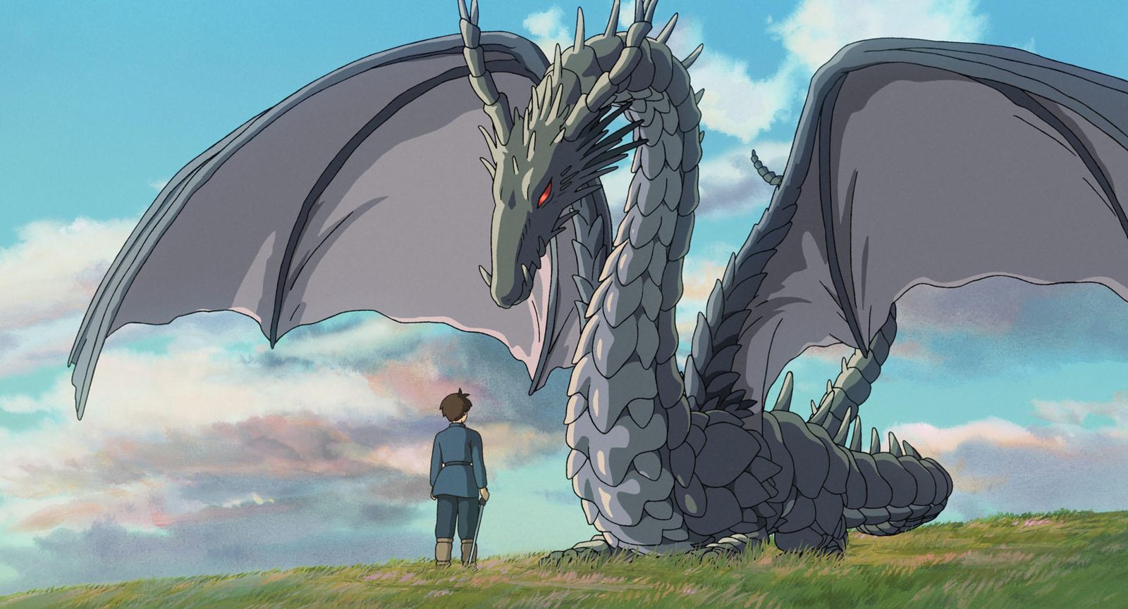 El dragón se aparece ante Arren