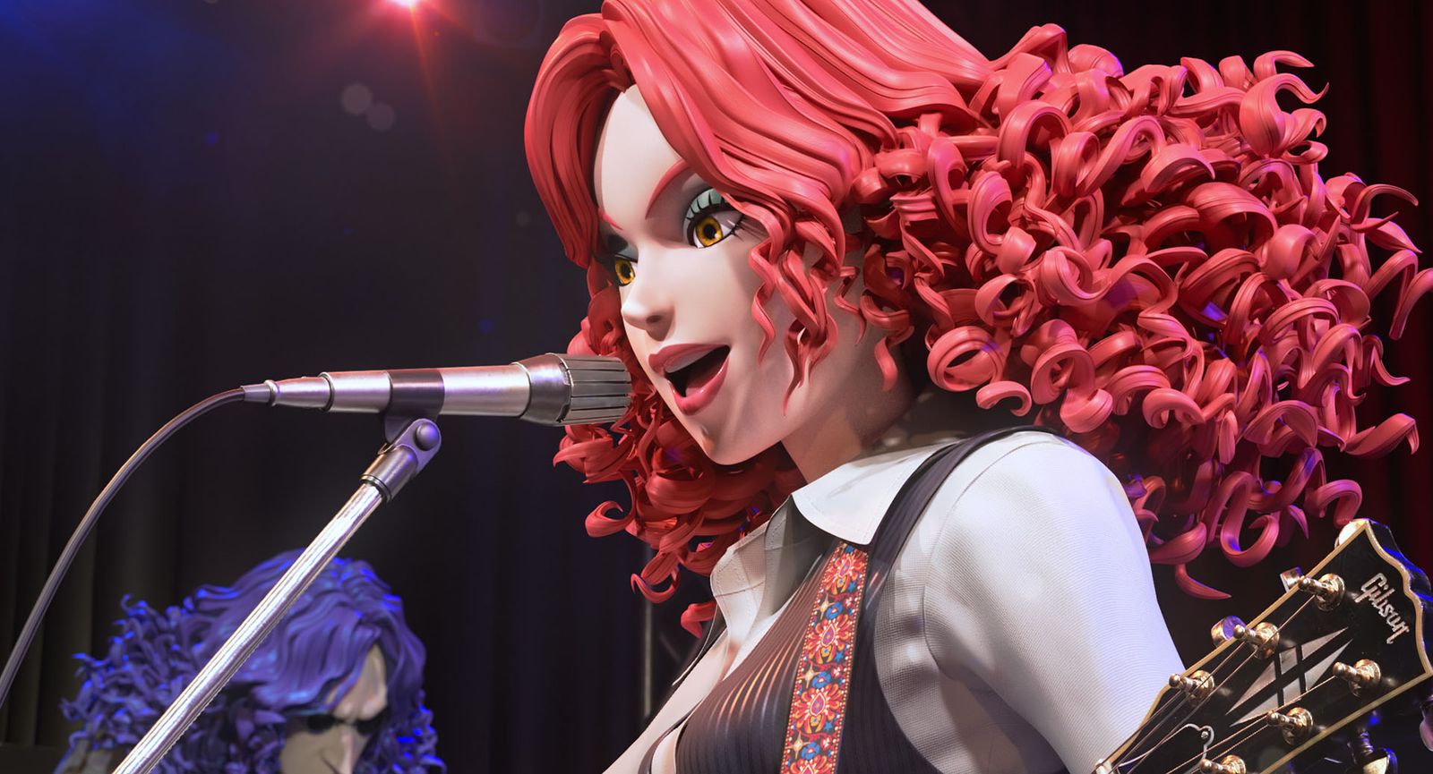 La banda Earwig, en los créditos