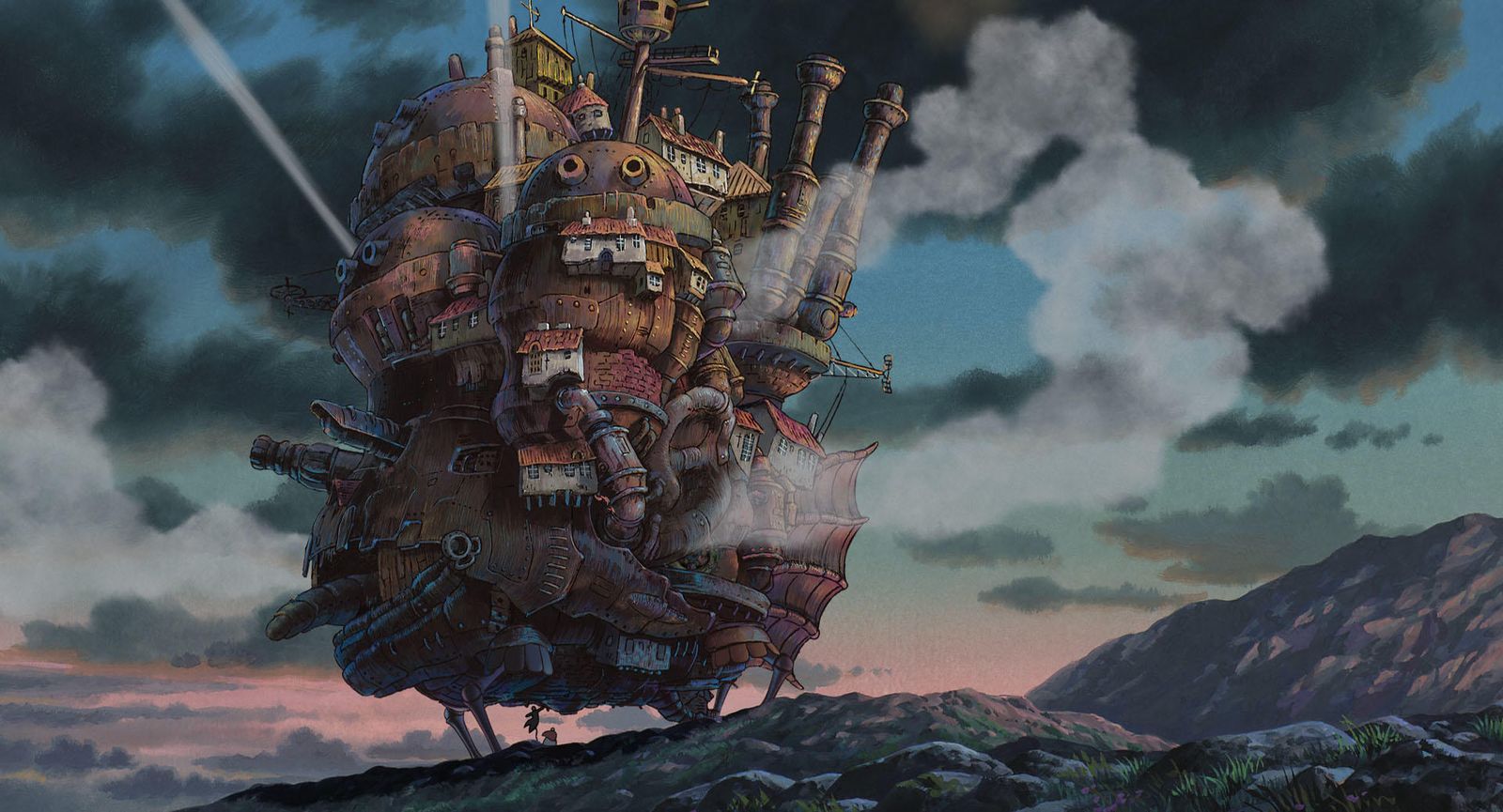 El castillo ambulante avanza por el páramo