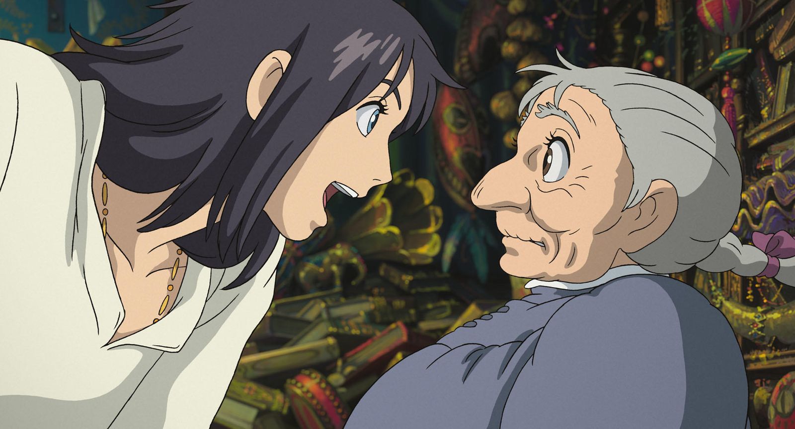 Sophie anciana y Howl