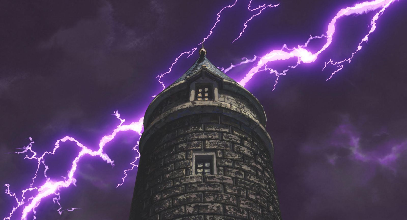 El silo bajo la tormenta