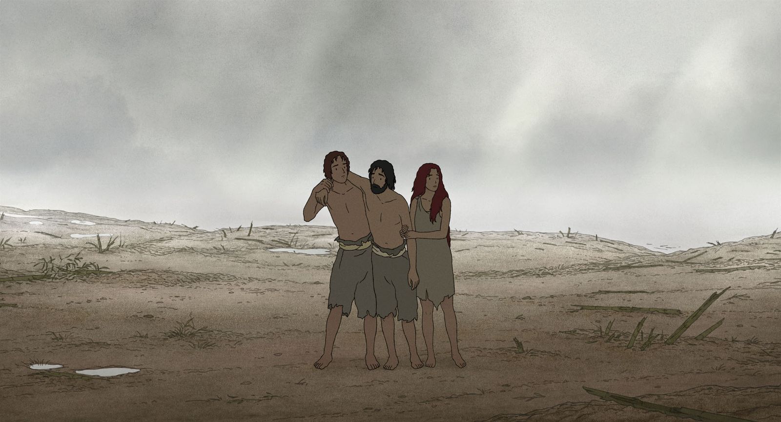 La familia, después del tsunami