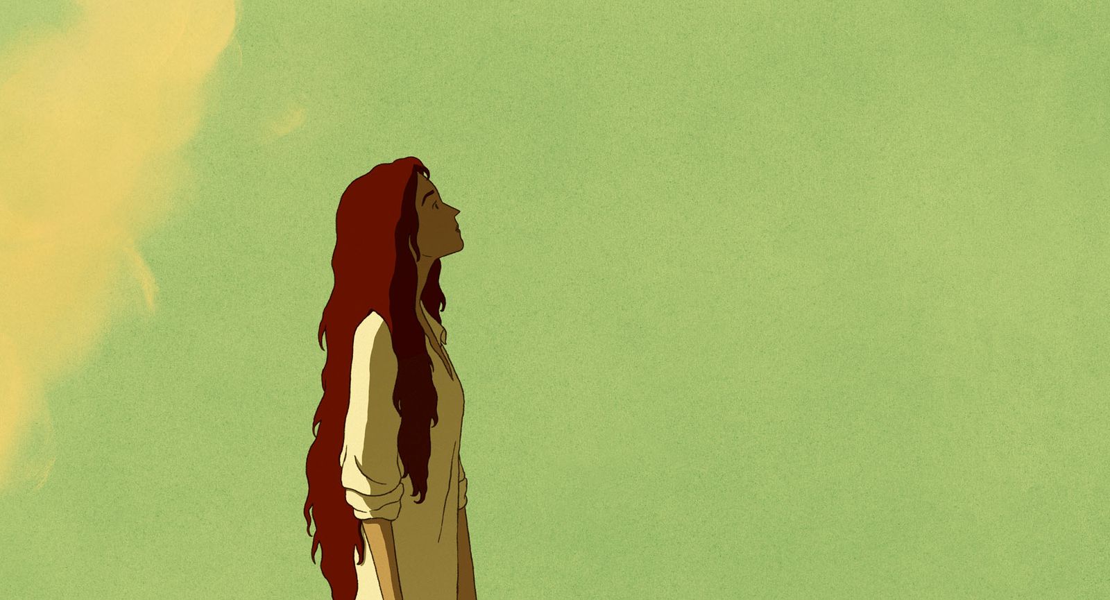 La mujer de pelo rojo