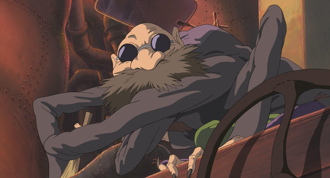 Kamaji en la sala de calderas