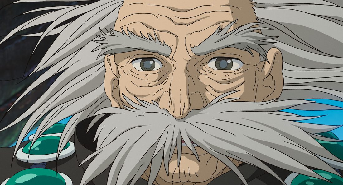 El tío abuelo, de cerca, entre sus bloques de piedra