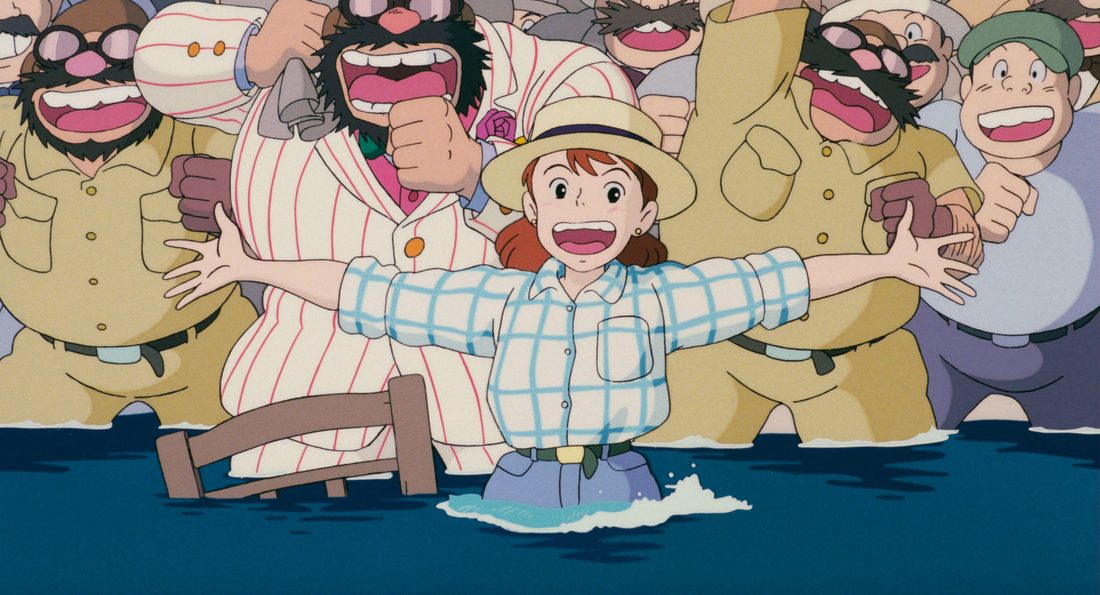 Fio se planta en el agua entre los piratas