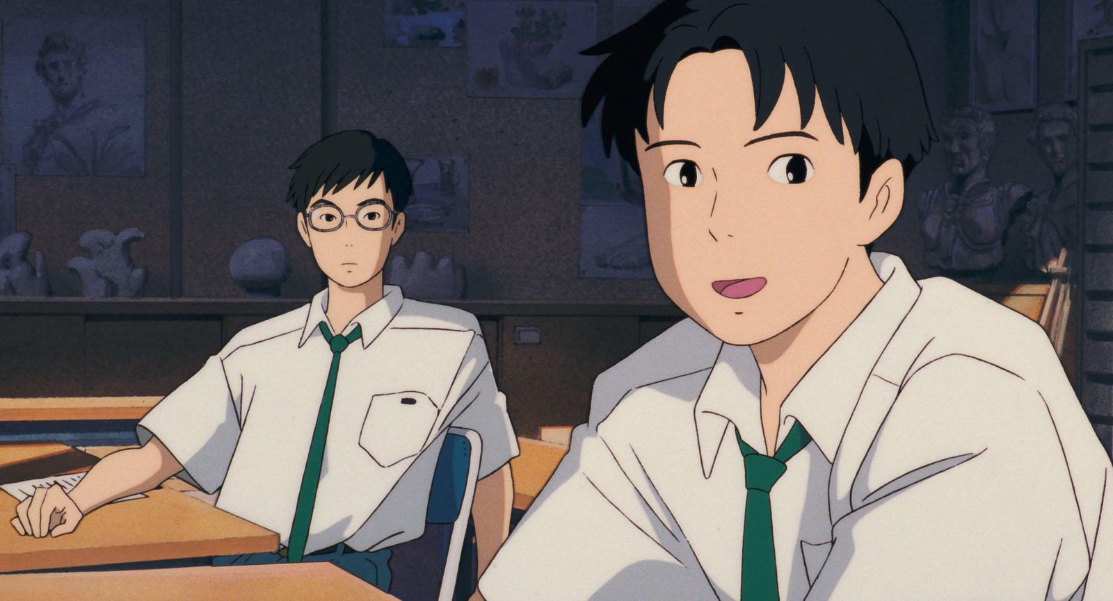 Taku y su amigo Matsuno