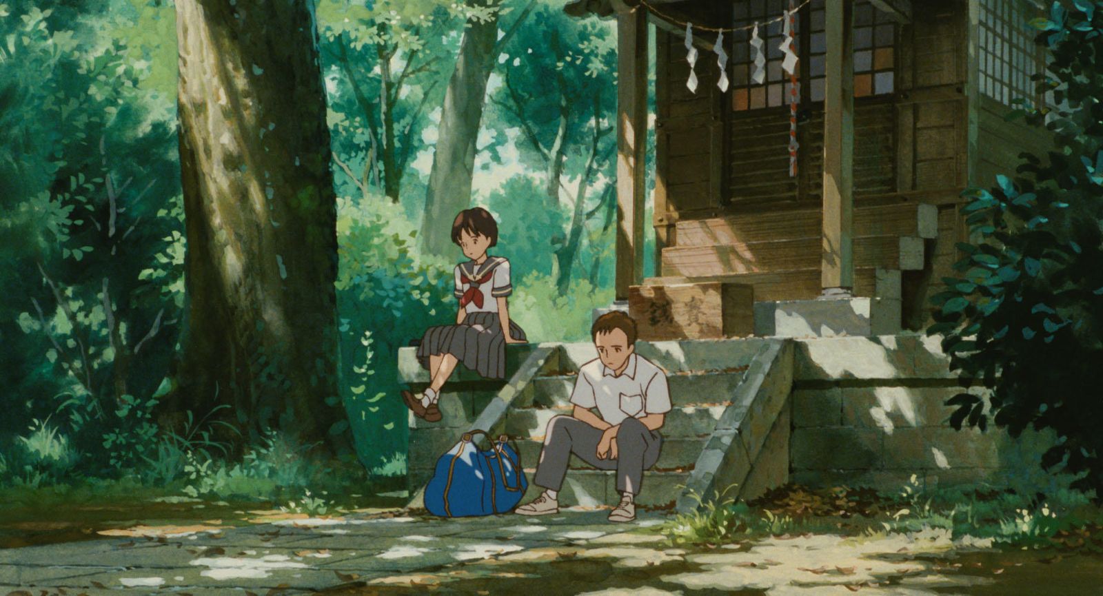 Las cuestas del barrio de Shizuku